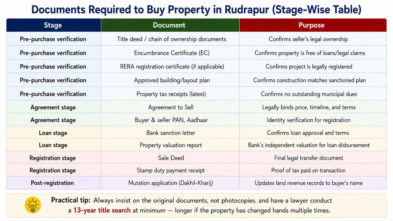 Aerial view of a developed residential locality in Rudrapur, Uttarakhand, featuring independent houses, wide roads, and green surroundings suitable for homebuyers and property investors.