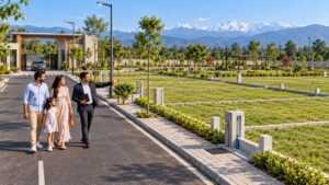 Residential plot for sale in Rudrapur under 25 lakh in a planned gated development